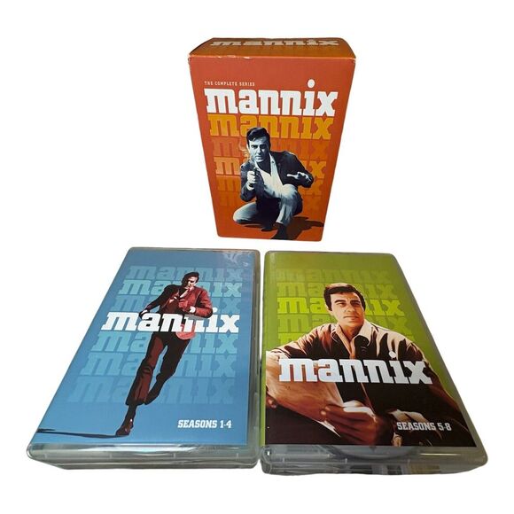 Mannix The Complete Series DVD Seasons‎ 1-8 Box Set - Picture 1 of 7